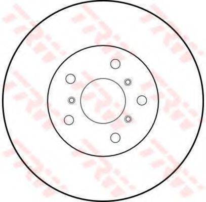 TRW DF1417 гальмівний диск