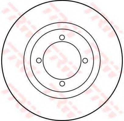TRW DF1661 гальмівний диск