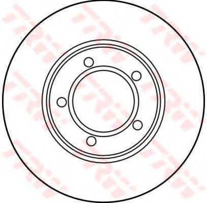 TRW DF1916 гальмівний диск