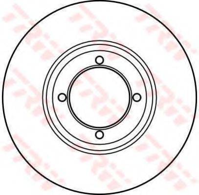 TRW DF1992 гальмівний диск