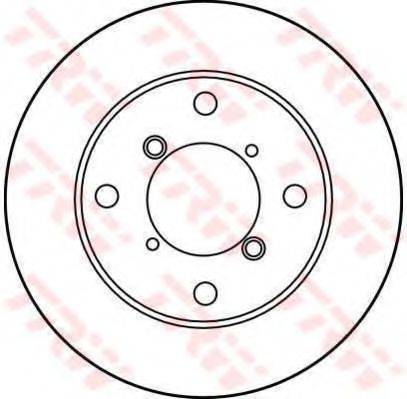 TRW DF2710 гальмівний диск