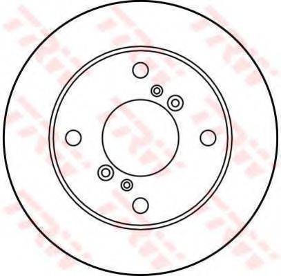 TRW DF2741 гальмівний диск