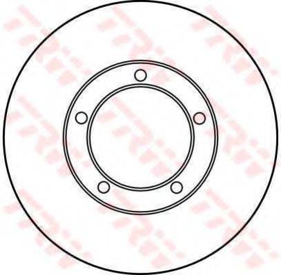 TRW DF2747 гальмівний диск