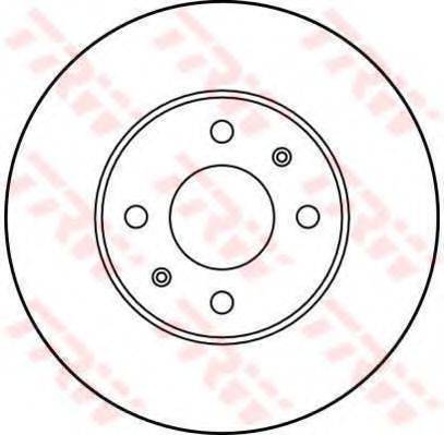 TRW DF3000 гальмівний диск