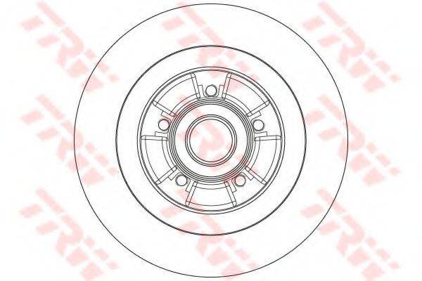 TRW DF6202BS гальмівний диск