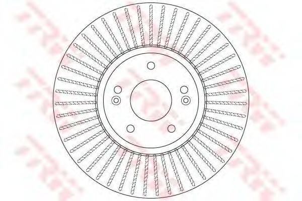 TRW DF6222 гальмівний диск
