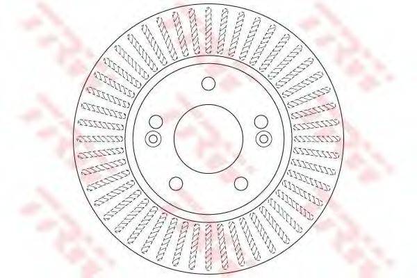 TRW DF6270 гальмівний диск