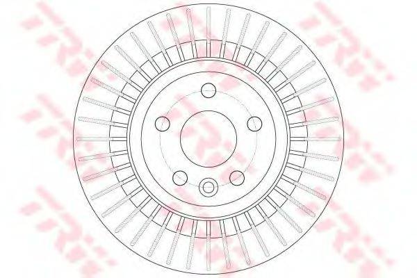 TRW DF6308 гальмівний диск