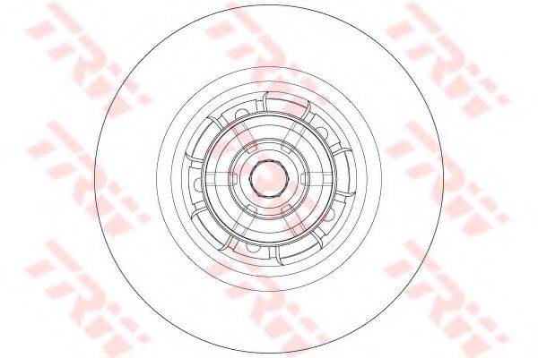 TRW DF6355BS гальмівний диск