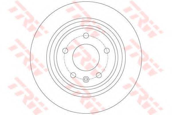 TRW DF6363 гальмівний диск