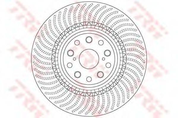 TRW DF6488S гальмівний диск