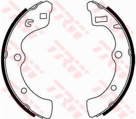 TRW GS8194 Комплект гальмівних колодок
