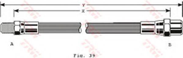 TRW PHB112 Гальмівний шланг