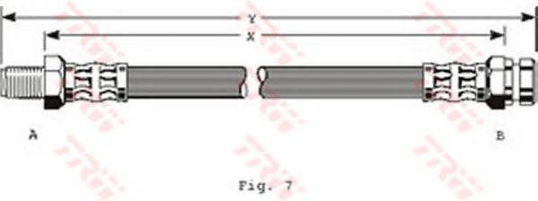 TRW PHB117 Гальмівний шланг