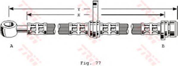 TRW PHD101 Гальмівний шланг