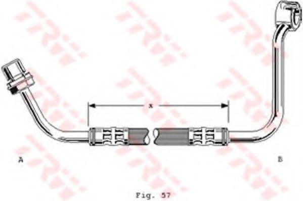 TRW PHD250 Гальмівний шланг