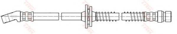 TRW PHD7042 Гальмівний шланг