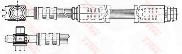 TRW PHD771 Гальмівний шланг