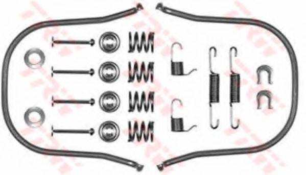 TRW SFK121 Комплектуючі, гальмівна колодка