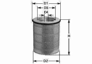 CLEAN FILTERS MA578 Повітряний фільтр