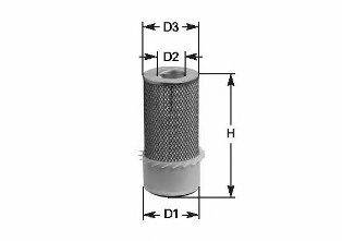 CLEAN FILTERS MA652 Повітряний фільтр