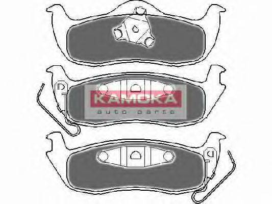 KAMOKA JQ1018150 Комплект гальмівних колодок, дискове гальмо