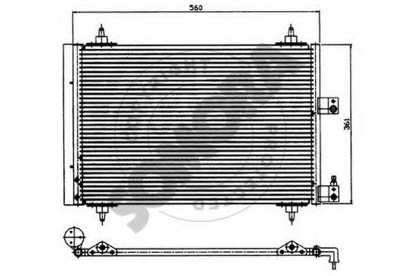 SOMORA 052360 Конденсатор, кондиціонер