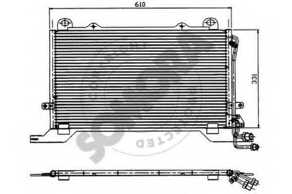 SOMORA 170660A Конденсатор, кондиціонер