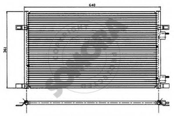 SOMORA 242160 Конденсатор, кондиціонер