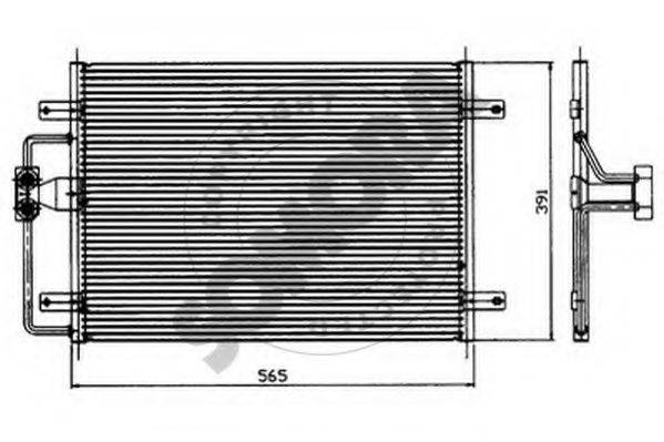 SOMORA 243060A Конденсатор, кондиціонер