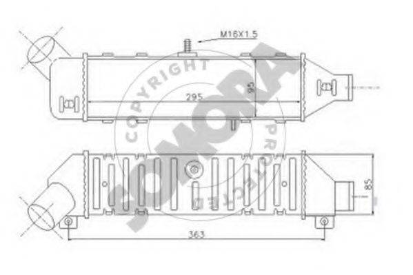 SOMORA 356045 Інтеркулер