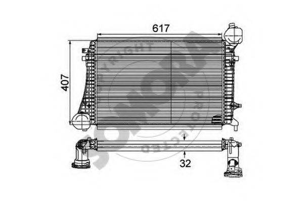 SOMORA 351045B Інтеркулер