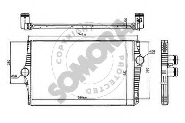 SOMORA 364045 Інтеркулер