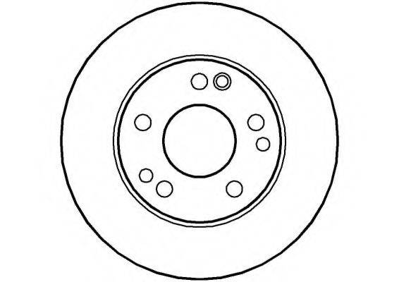 NATIONAL NBD077 гальмівний диск