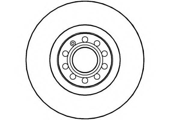 NATIONAL NBD1049 гальмівний диск