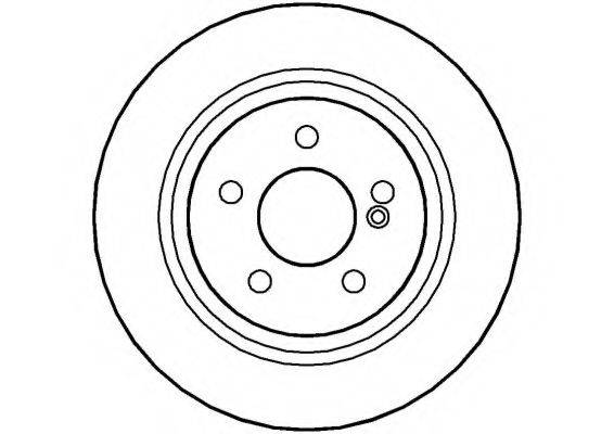 NATIONAL NBD1241 гальмівний диск