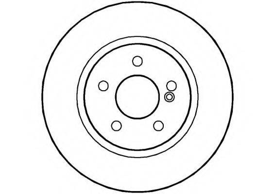 NATIONAL NBD1242 гальмівний диск