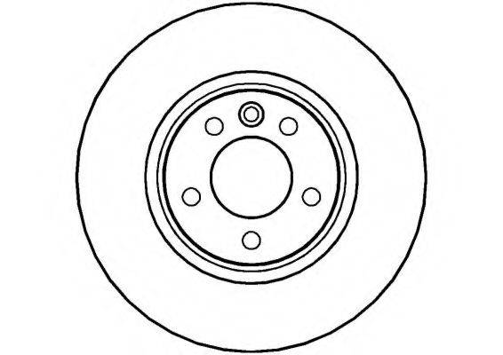 NATIONAL NBD1290 гальмівний диск