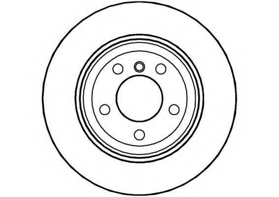 NATIONAL NBD1334 гальмівний диск