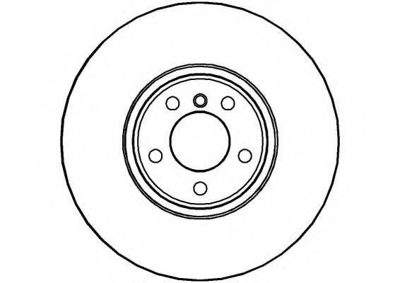NATIONAL NBD1375 гальмівний диск