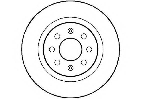 NATIONAL NBD1481 гальмівний диск