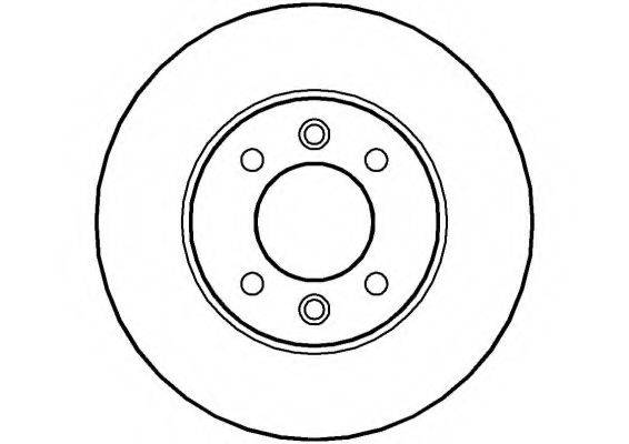 NATIONAL NBD685 гальмівний диск
