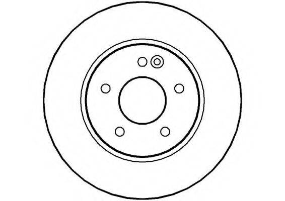 NATIONAL NBD783 гальмівний диск