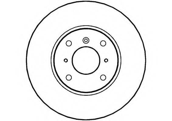 NATIONAL NBD841 гальмівний диск