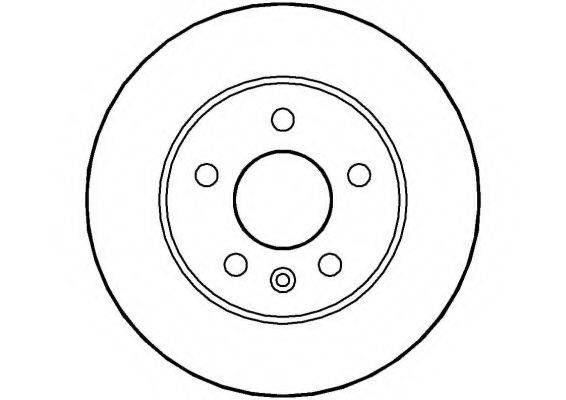 NATIONAL NBD865 гальмівний диск