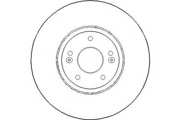 NATIONAL NBD1542 гальмівний диск