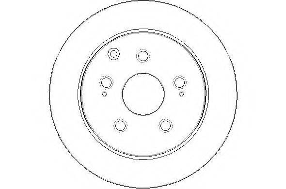 NATIONAL NBD1571 гальмівний диск