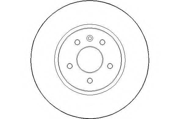 NATIONAL NBD1672 гальмівний диск