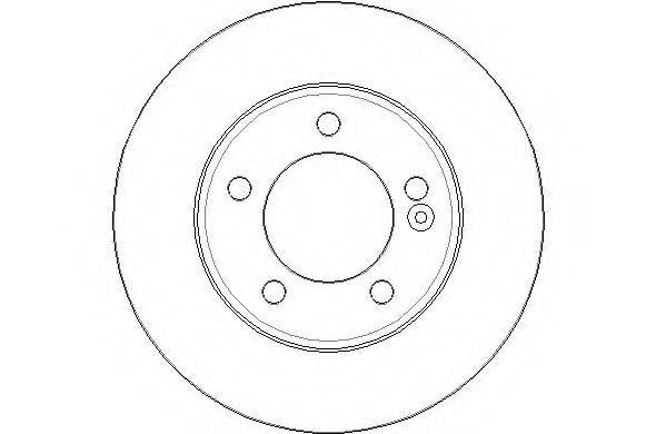 NATIONAL NBD1770 гальмівний диск
