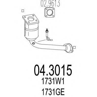 MTS 043015 Каталізатор